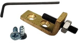 Fretmax Tremolo-Stopper, Messing-Stabilisator für Floyd Rose und andere schwimmende Brücken (FMTS)