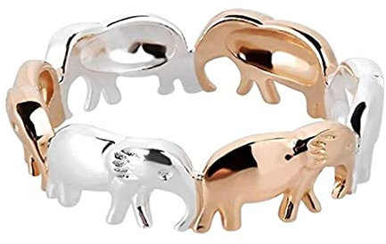 925 Sterling Silber Elefant Ringe für Frauen Verlobungsring Silber S925 Silber Schmuck