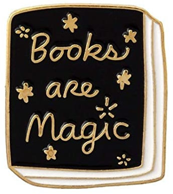 Anglais Lettre Juste Une Plus Page Livre Hérisson Émail Broches Étiquette Pin Badges Veste Chemises Sac Décor Durable et Utile Pratique et définition