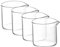 OUNONA 4er-pack Glaskrüge Milchkännchen Espressobehälter für Kaffeezubehör