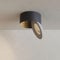 s.luce Santa Neo LED-Deckenstrahler schwenkbar dimmbar Deckenlampe Deckenleuchte, Farbe:Schwarz/Weiß, Lichtfarbe:Extra Warmweiß (2700K)