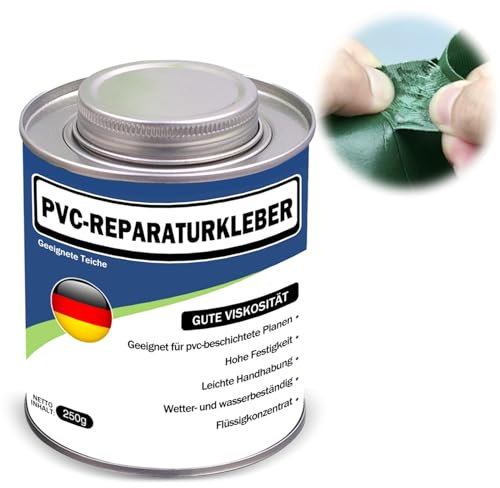 Colla per teloni di tessuto, per PVC morbido, 200 ml, impermeabile, trasparente, in PVC, per teloni di camion, teloni di barca, tende, ideale per esterni