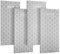 Aolso Diamond Sharpening Stones, 4 PCS Sharpening Stone Set Kit, Professional Whetstone for Kitchen Knives & Garden Knives, Durable Sharpening Stone Honeycomb Surface 400/600/1000/1200 Grit