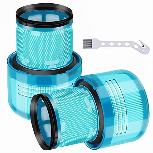 Confezione da 2 filtri di ricambio V15 per Dyson V15 Detect, V15 Detect Absolute, V15 Submarine, V11 Torque Drive, V11 Animal, SV14 Cordless Stick Vacuum, Part 970013-02, verde