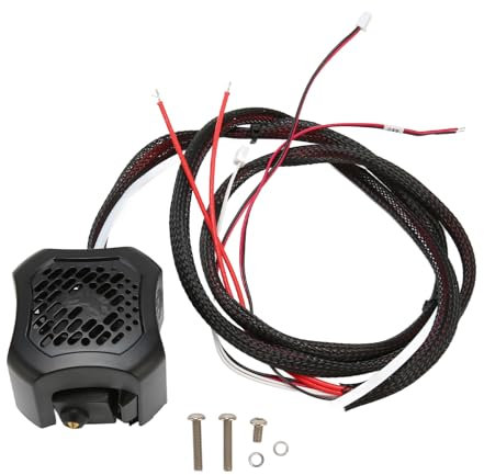Kit de extrusora totalmente ensamblado para Ender 3 V2 – de doble ventilador para impresión precisa + control de temperatura óptimo para entusiastas del 3D'