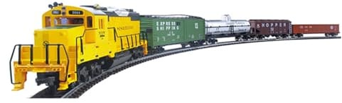 Brickaro Set di treni radiocomandati, scala 1/87 HO, modello di locomotiva diesel US UP-20, kit di avviamento per hobby, kit motore a vapore, controllo elettrico della velocità, regalo per adulti