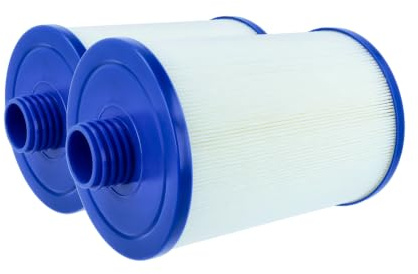 vhbw 2X Filterkartusche Ersatz für Magnum WY45 für Pool - Ersatzfilter Blau Weiß