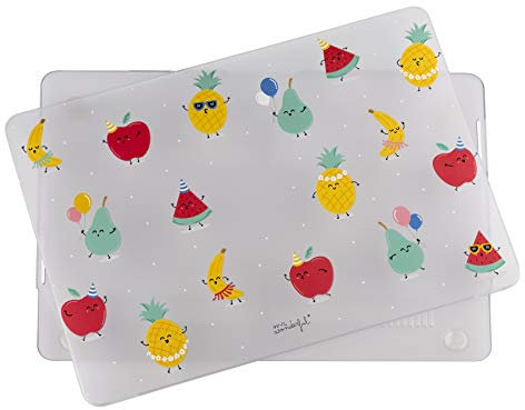 Mr Wonderful Wondee Carcasa para Portátil Pro 13,3 Pulgadas (2016) de Transparente con Diseño de Frutas