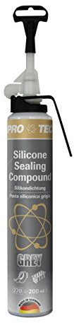PROTEC Silicone Sealing Compound - Grey Pasta siliconica Grigia ML. 200