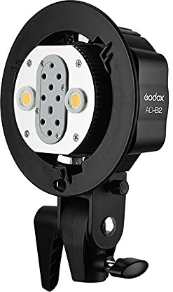 Godox WITSTRO AD-B2 AD200 Dual Power BlitzKopf Bowens Mount Double Tube Flash Head Halterung für AD200 Portable Flash Speedlite