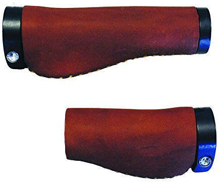 MATRIX Lenkergriff G3 Leder braun kurz 135/95 mm SB-Verpackung braun