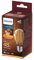 PHILIPS LES Classic E27 Vintage Lampe, 48 W, Vintage Dekolampe, Tropfenform, klar, gold, flame, 1 Stück (1er Pack)
