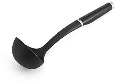 KitchenAid KE006OHOBA Classic Soup Ladle, Plastic, Black 2