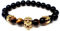 Police Armband Mann Corvey Sammlung PJ.26560BSG-02 Edelstahl Kronen Gummikugeln Schädel
