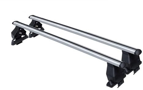 Barre portatutto RVS in alluminio (tetto senza corrimano) per FIAT 500 L Trekking 5 porte dal 13>