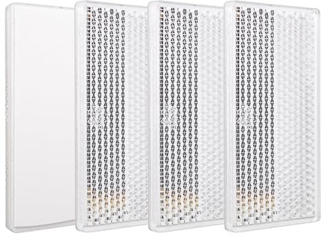 Rechteckige Reflektoren zum Ankleben, 4 Pack, Weiss, 70 x 30 x 7 mm Abmessung, E-Prüfzeichen, eckige Reflektoren für Hänger, Wohnmobil, Katzenauge lks rechts, Rückstrahler Traktor Streuscheibe