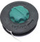 MQEIANG Rasentrimmerkopf M10 x 1,25 mm für OLEO MAC Tap&Go TR60E TR101E Rasentrimmer Sparta 26TR Freischneider Ersatzteile #61112061A (Farbe: schwarz)