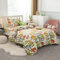 Kinder Steppbett Karikatur Dino Daunendecke 135x200cm Dinosaurier Jungen Winter Sommer Bettdecke für Mädchen Tier 4-Jahreszeiten Microfaser Bettdecke Einzelbett 1 Bettdecke 1 Kissenbezug 80x80cm