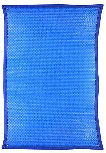 Abdeckplane Pool Rechteckig Solar-Poolabdeckung 100cm/300cm/500cm/700cm, Verklebter Rand Wärmeisolierung Staubschutz für Oberirdischen Pool/aufblasbaren Pool (Size : 250x400m/157.5in)