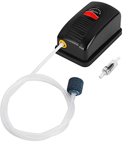 Pompa per Ossigeno ad Acqua, Stagni Silenziosa Pompa ad Aria dell'acquario, Portatile Generatore di Ossigeno, per Acquario, Piscine