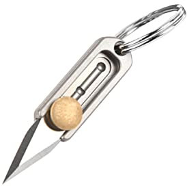 NHDT SW705 Mini titanio lega pacchetto apri coltello, EDC piccolo 1.2 pollici appendere su un portachiavi, ultraleggero 4.8 g portatile multifunzione strumento