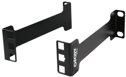 Tecmojo Server-Rack-Tiefenverlängerung – 1U – 15,2 cm Tiefe – TAA-konform – versenkter Rack-Adapter – Rack-Montage-Adapter-Kit – Netzwerk-Rack-Verlängerung