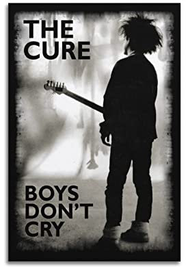 LIOONS Music Boys Dont Cry The Cure Poster, dekoratives Gemälde, Leinwand, Wandposter und Kunstbild, modernes Familien-Schlafzimmer, Dekor-Poster, 20 x 30 cm
