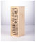 Jefferson Amaro Importante Cassetta in Legno Originale Vuota Per Bottiglia 70 cl - Idea Regalo Natale - Jefferson Amaro Importante Astuccio in Legno Originale Vuoto Madame Milù Roger Gil
