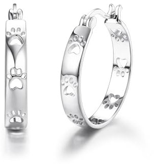 MILACOLATO Ohrringe Creolen Silber 925 für Damen Gold Silber Creolen Goldene Klein Mittelgroß Vergoldete Chirurgenstahl Damenohrringe Nickelfreie Ohrringe Nickelfrei Schmuck Damen