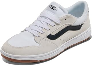Vans Herren Ryland Ls Sneaker, Suede/Canvas White/Black, 44.5 EU
