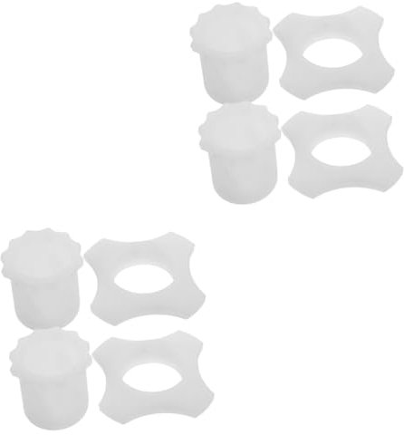 VICASKY 4sätze Nachtleuchtende Mikrofonringe Und Halterungen Antirutsch-mikrofonringe Für Ktv Und Bühnenauftritte Installieren Teiliges