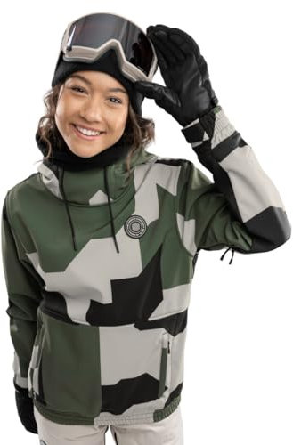 SIROKO - Snowboardjacke für Damen W1-W Corbet - S - Grün/Schwarz