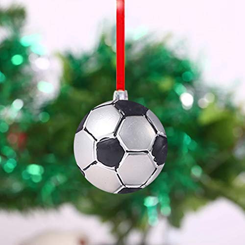 Weihnachtsbaumschmuck, 6 cm, Weihnachten, Fußball, Baseball, Basketball