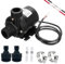 Pompe a Eau 12V, Mini Pompe à Eau Submersible Moteur Sans Balais 800l/h 5m, Pompes à Eau pour la Circulation de l'eau de la Piscine de Fontaine Solaire d'aquarium d'étang de Bassin