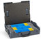 Bosch Sortimo Werkzeugkoffer-Set • L-Boxx 102 anthrazit • bestückt mit Ordnungssystem Insetboxen-Set BC3