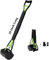 JINGUWU Dog Pooper Scooper, 71,1 cm langer Griff, Walking Poo Remover Greifer Picker für die Reinigung von mittelgroßen und großen Hunden, Tierabfällen oder Gartenmüll