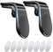 EasyULT 2 Pieces Magnetic Universal Car Mobile Phone Holder, Magnet Car Mobile Air Grilles Ventilation Phone Holder, for iPhone Galaxy Smartphone and GPS- Black