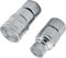 Raccord rapide hydraulique à face plate G3/8 mâle + femelle