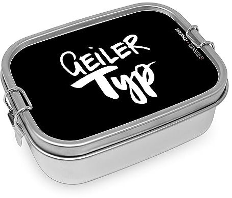 ppd Paperproducts Design Lunchbox in unterschiedlichen Designs 0,9l Fassungsvermögen 100% auslaufsicher (Geiler Typ)