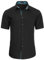 Enlision Men's Short Sleeve Shirts Black Regular Fit Shirt for Men Shirt Button Up Business Casual Shirts XL