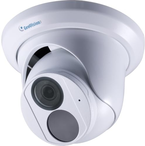 GeoVision GV-EBD4704 - 4MP H.265 Super Low Lux WDR Pro IR Eyeball IP-Kamera mit 2,8 mm Objektiv, eingebautem Mikrofon