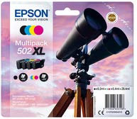Epson C13T02W64010 502XL Multipack 4er-Pack XL Tintenpatrone, Schwarz/Gelb/Cyan/Magenta