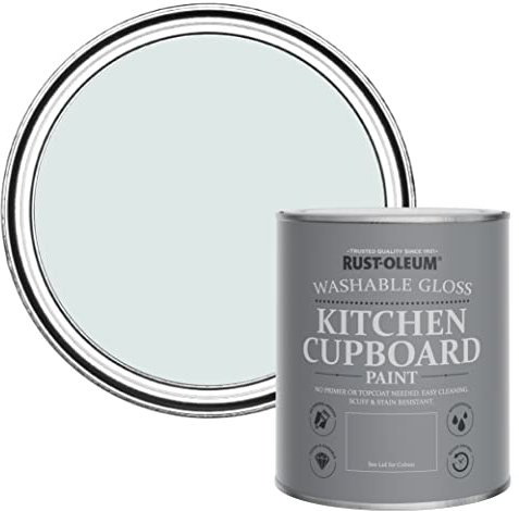 Rust-Oleum Blue Kitchen Cupboard Paint in Gloss Finish - Marcella 750ml