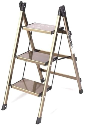 Zweistufige Leiter, Trittleitern Dreistufige Leiter Bekleidungsgeschäft Leiterhocker /47 * 49 * 64CM, 47,5 * 67 * 88CM / Gewicht: 2,3 kg, 3,3 kg Trittleiter