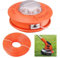 Cabezal de Corte Universal, ACTOYS Cabezal Desbrozadora Aluminio, M10*1.25 Cortacéspedes Carretes Cabezal de Corte Universal para Desbrozadora Hilo de Nailon de Repuesto 30m Ø2.4 mm