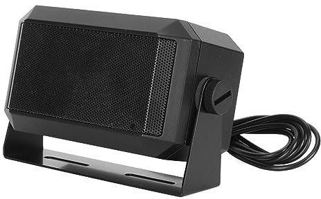 ASHATA Rectangular 3.5mm Plug 5W External Speaker, CB Speaker for Ham Radio, Professional Car Radio External Speaker for Mobile Transceiver for TYT MD 9600 for TH 9800