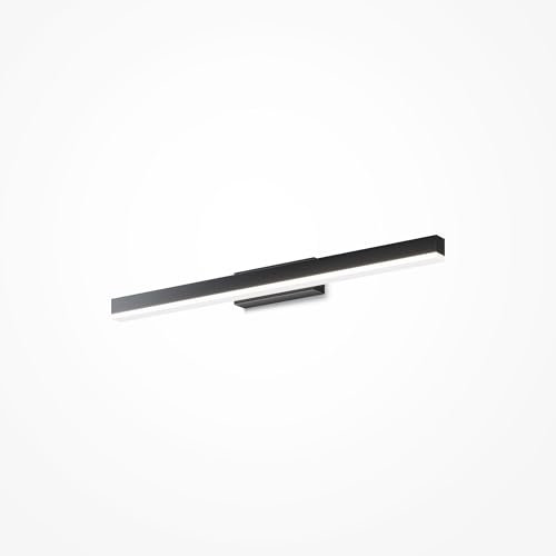 MAYTONI DECORATIVE LIGHTING Moderne Bilderleuchten Fichte LED schwarz Metall und Kunststoff 4000 K, 14W für Wohnzimmer, Schlafzimmer, Galerie – Effiziente und stilvolle Beleuchtung für Kunstwerke