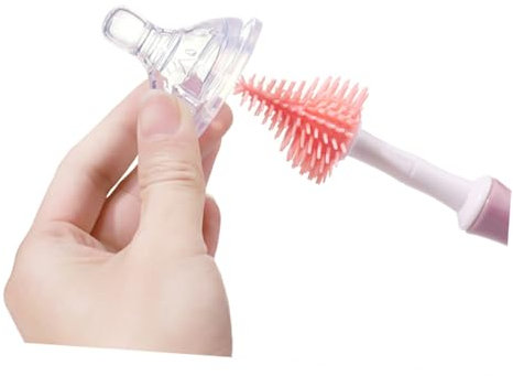 JOINPAYA Brosse Pour Biberon Avec Brosse De Nettoyage Pour Tétine Et Nettoyage De Biberon