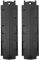 Tissting 2 Pièces Plaque Chauffante de Gril 37.1 x 10.8cm en Acier Inoxydable Bouclier Thermique à Gaz Couvercles de Brûleur de Gril Pièces de Rechange de Tente de Chaleur de Barbecue