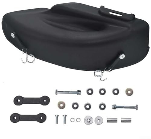 Rasentraktor L120 LA130 D140 X165 Deck Mulch Abdeckung Ersatz 525405001 532406581 Rasenmäher Z245 Mulch Abdeckung Montage Hardware Kit